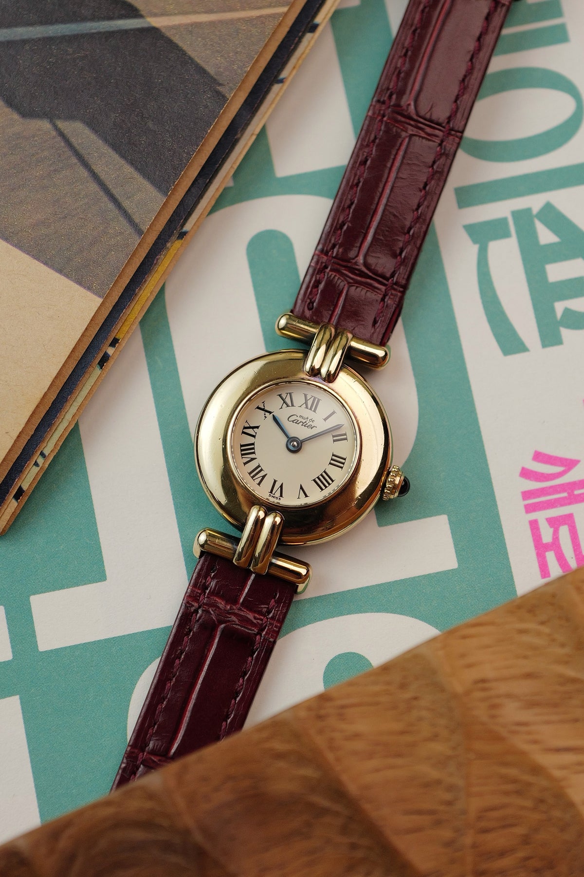 Cartier Colisee "Classic" Quartz Circa. 1980s w/ original box