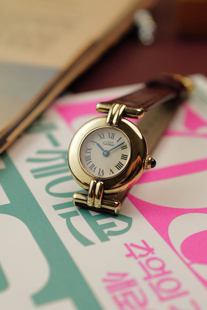Cartier Colisee "Classic" Quartz Circa. 1980s w/ original box
