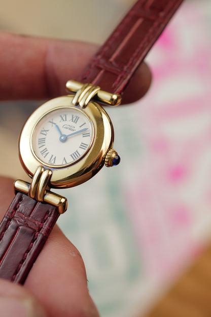 Cartier Colisee "Classic" Quartz Circa. 1980s w/ original box