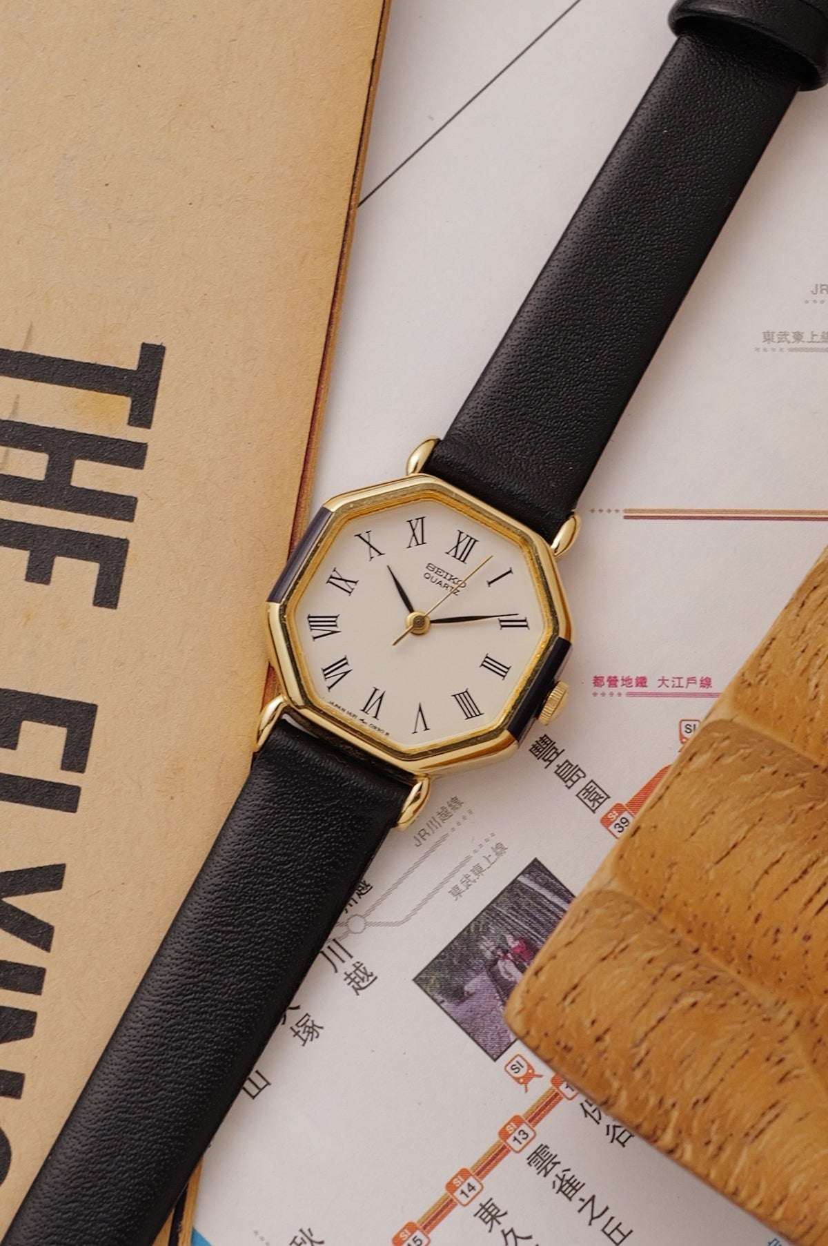 Seiko "Art-deco Octa" Circa. 1980s