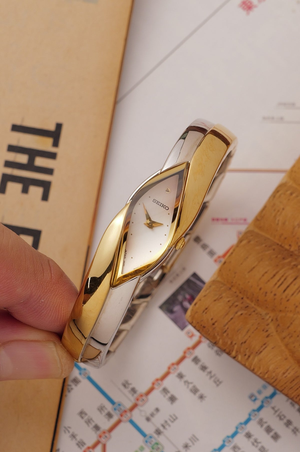 Seiko Bangle "2-tone" Circa. 1990s