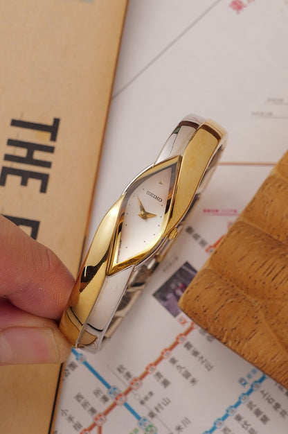 Seiko Bangle "2-tone" Circa. 1990s