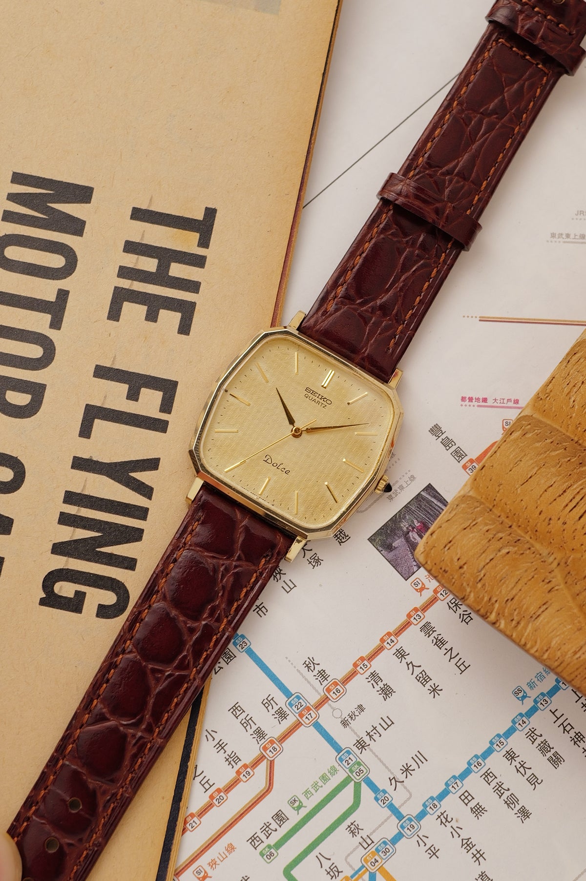 Seiko Dolce "Octa Tapestry Dial" Circa. 1987