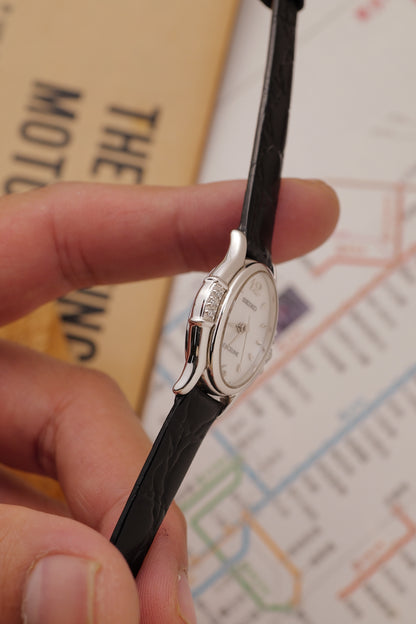 Seiko Exceline Mother of Pearl Diamond Bezel Circa. 1992