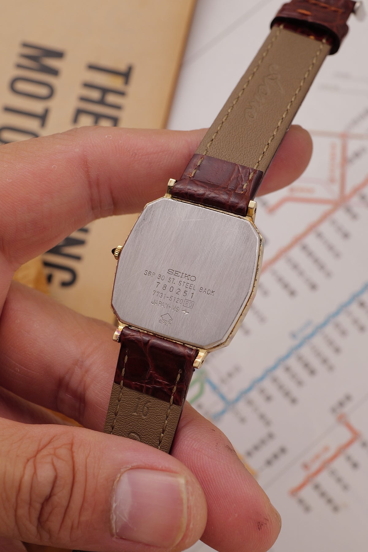 Seiko Dolce "Octa Tapestry Dial" Circa. 1987