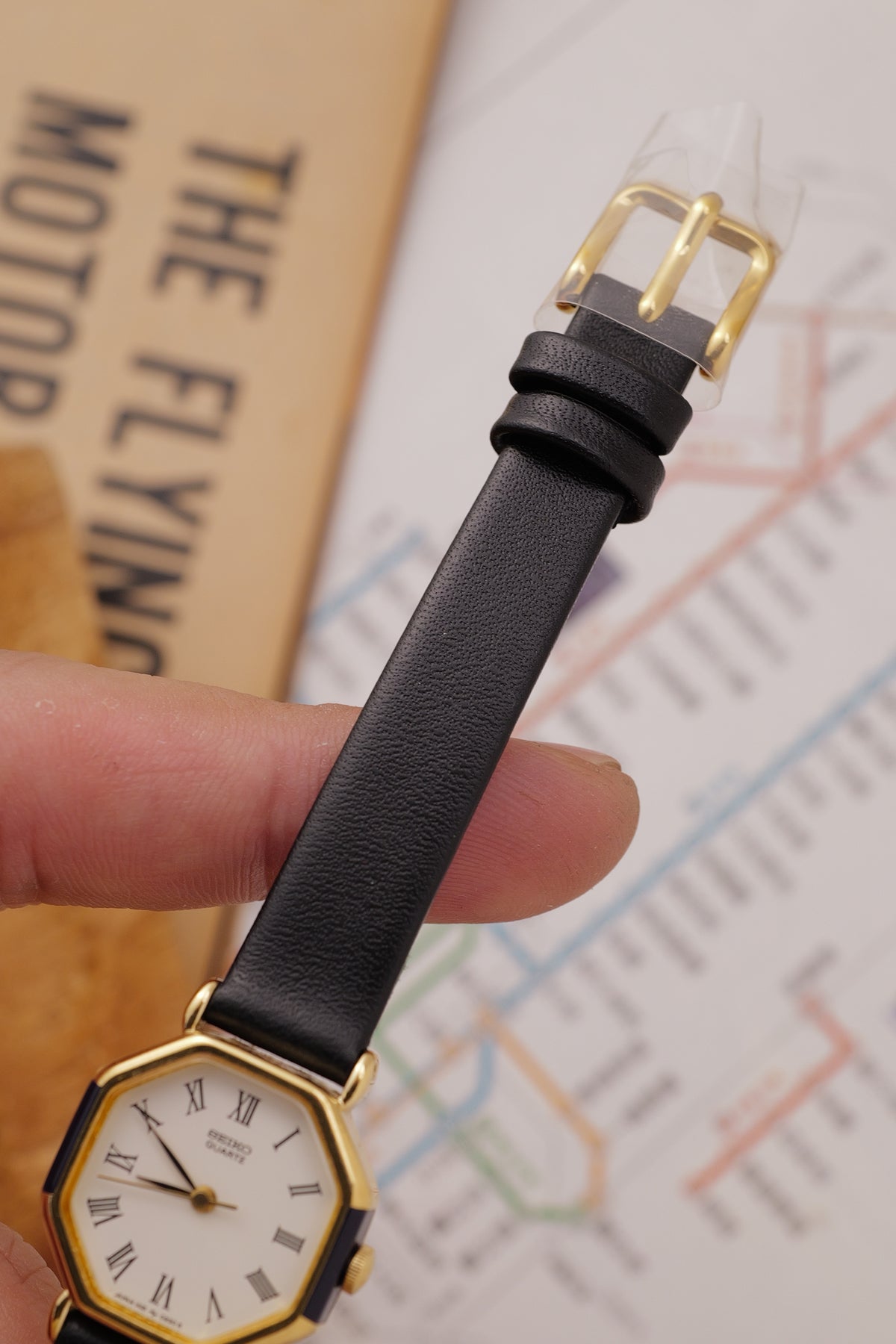 Seiko "Art-deco Octa" Circa. 1980s
