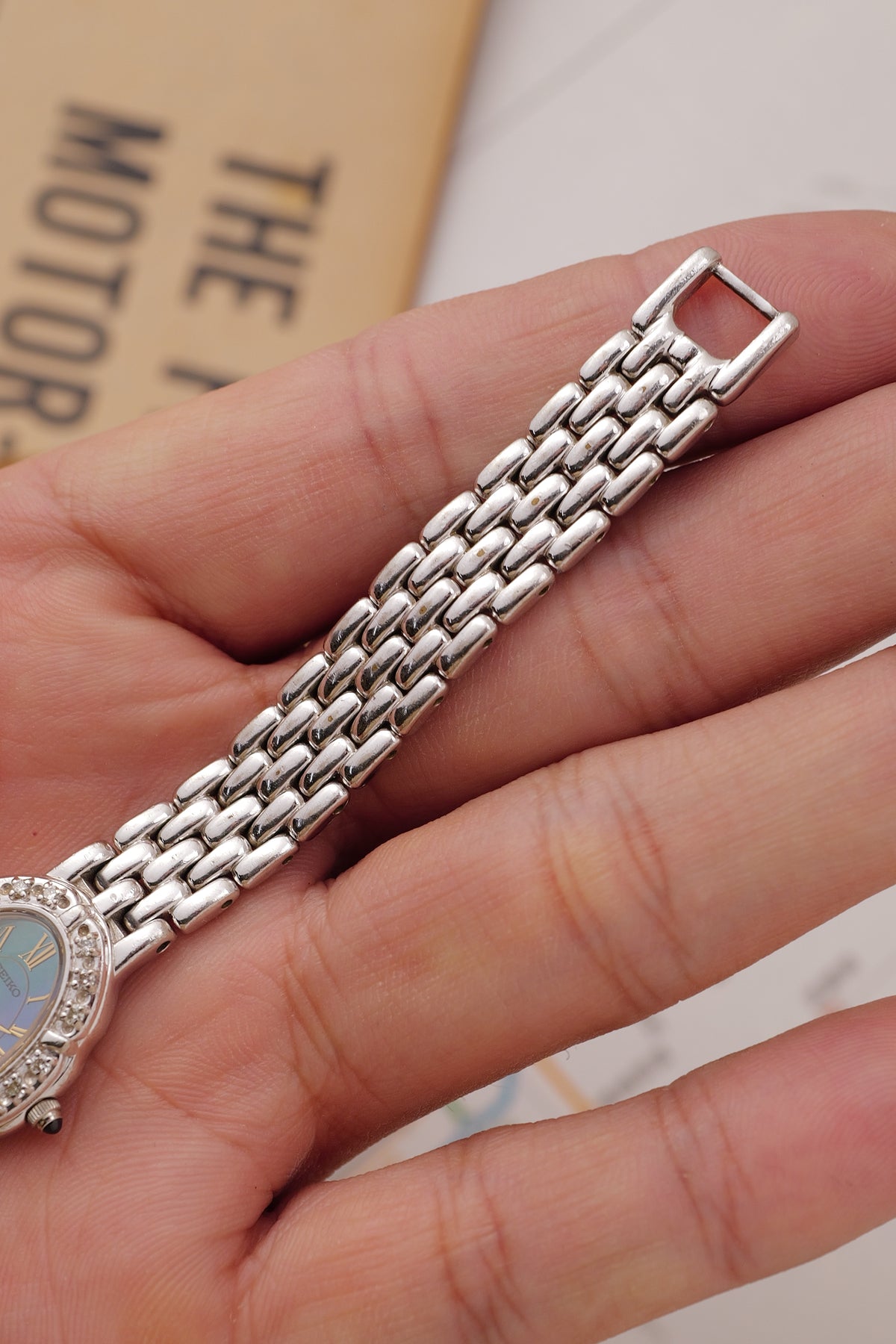 Seiko Exceline Diamond MOP . Circa. 1996