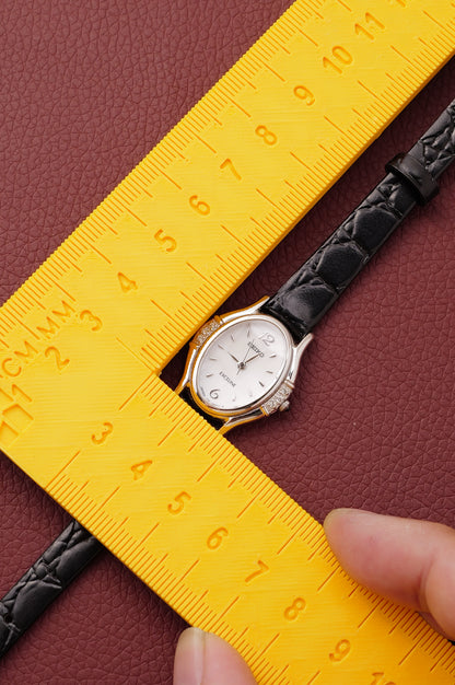 Seiko Exceline Mother of Pearl Diamond Bezel Circa. 1992