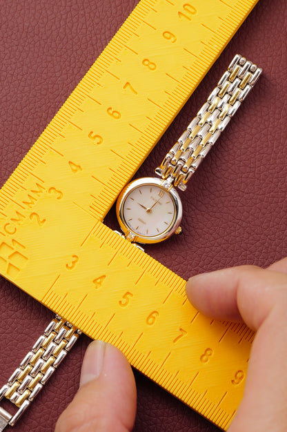 Seiko Exceline "Mother of Pearl 2-tone" Circa. 1993