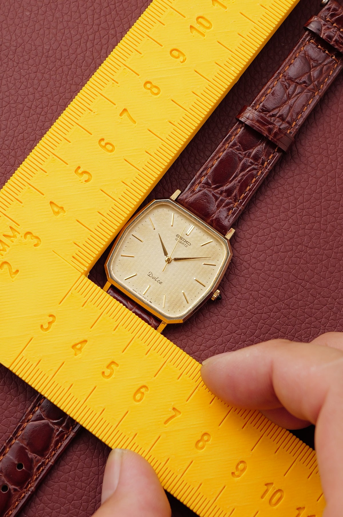 Seiko Dolce "Octa Tapestry Dial" Circa. 1987