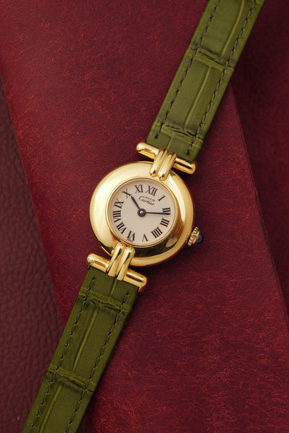 Cartier Colisee "Classic" Quartz Circa. 1980s w/ Full set & Custom Bracelet