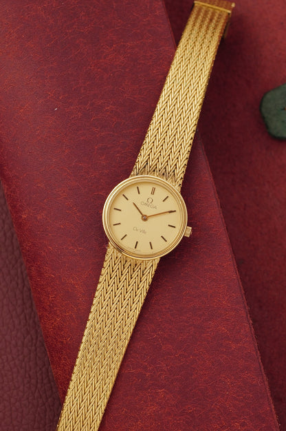 Omega De-ville integrated Bracelet Circa. 1980s