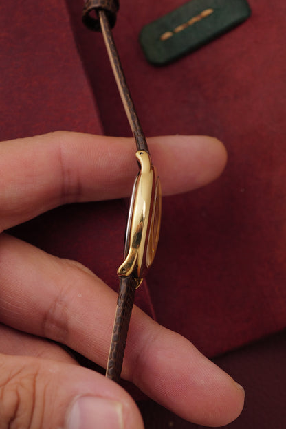 Seiko Ladies "Baignoire" Gold Circa. 1995