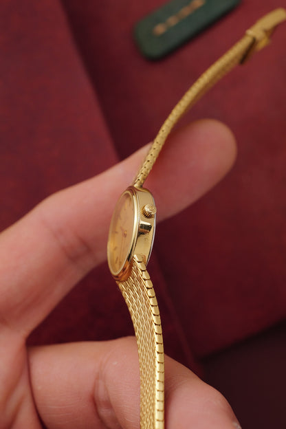 Omega De-ville integrated Bracelet Circa. 1980s