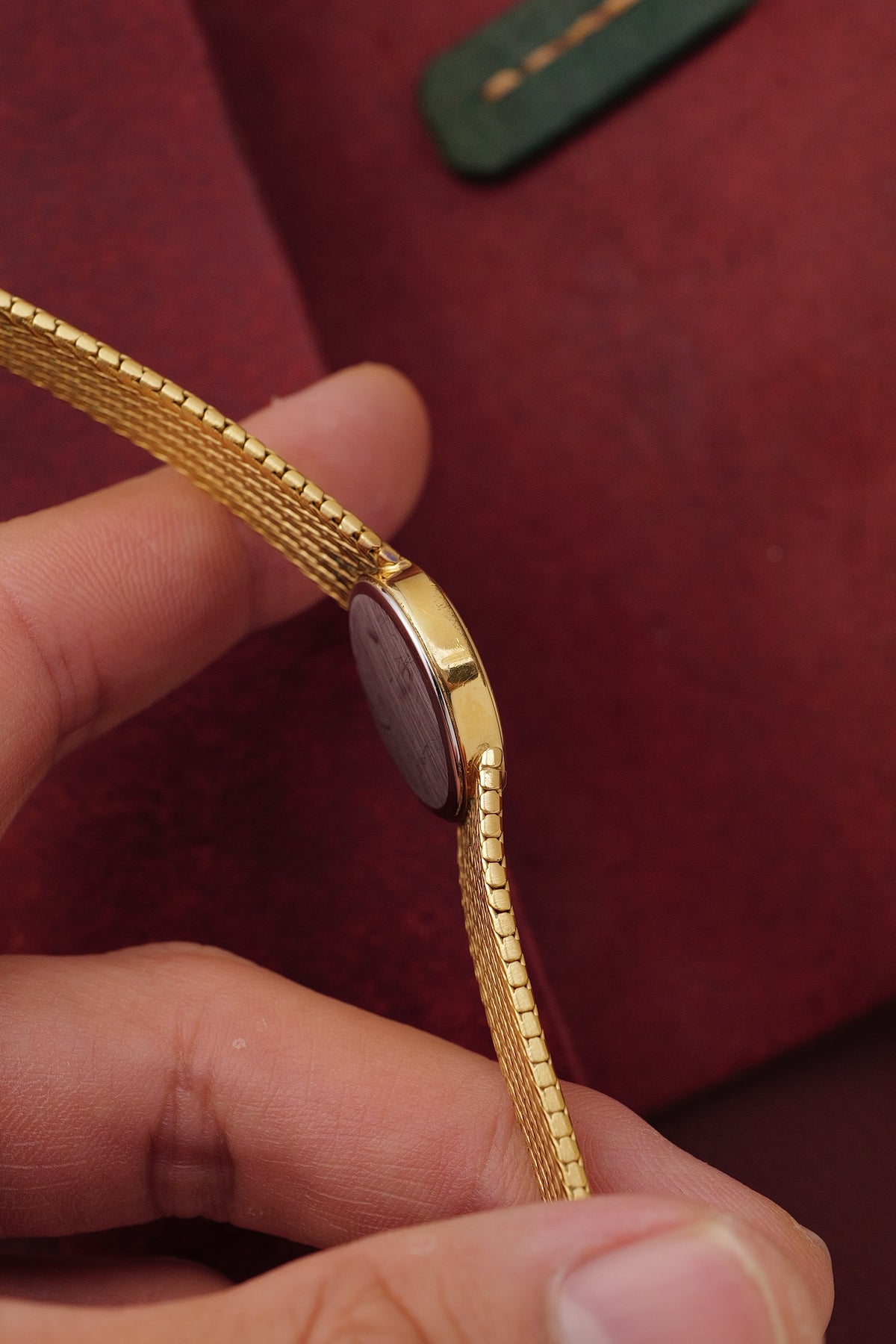 Omega De-ville integrated Bracelet Circa. 1980s