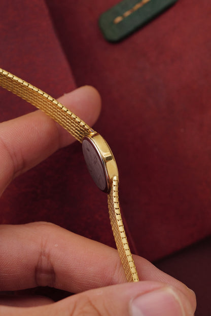 Omega De-ville integrated Bracelet Circa. 1980s