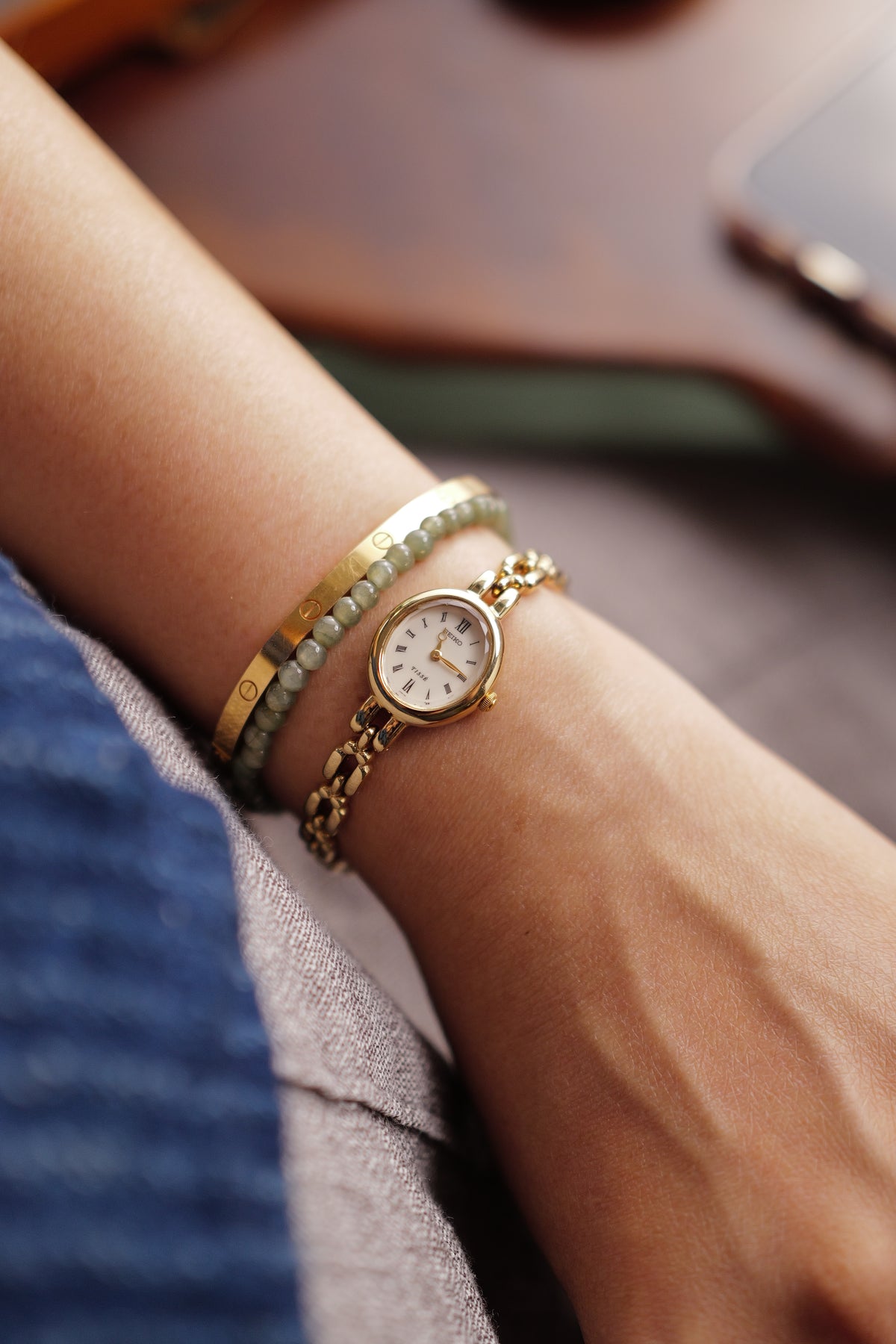 Seiko Tisse "Dainty Roman" Circa. 1990s