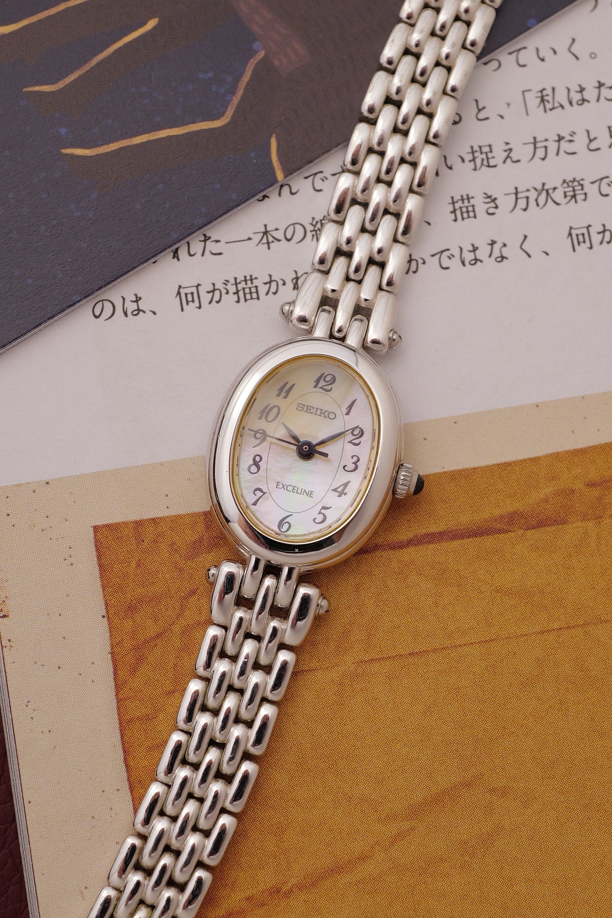 Seiko Exceline "Ellipse Mother of pearl" Circa. 1995