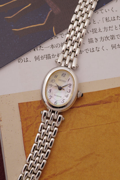 Seiko Exceline "Ellipse Mother of pearl" Circa. 1995