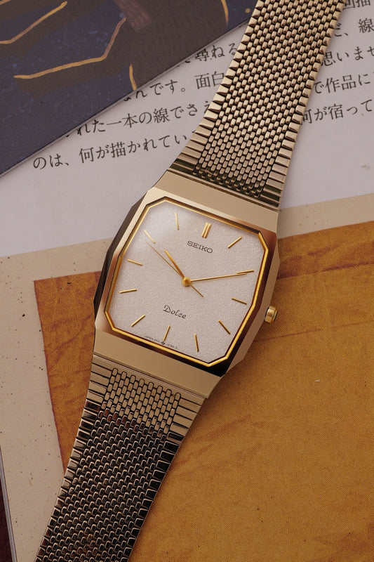 Seiko Dolce "Hexagonal Icy-flake dial" Circa. 1982