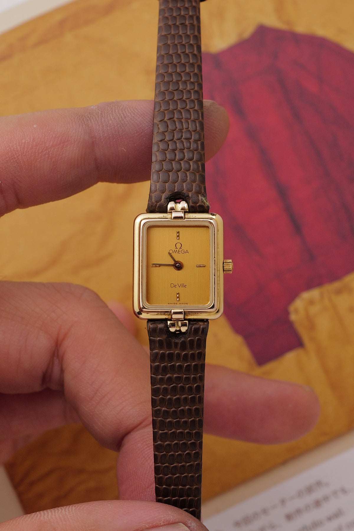 Ladies' Omega De-ville Quartz Art-Deco case Design