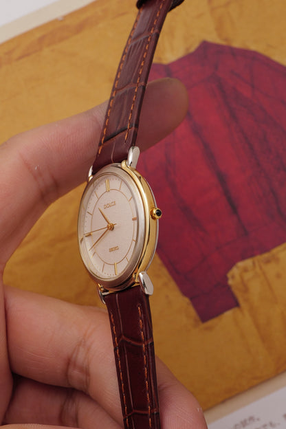 Seiko Dolce Exceline Couple set 7-11 20th anniversary piece. Circa.1990s