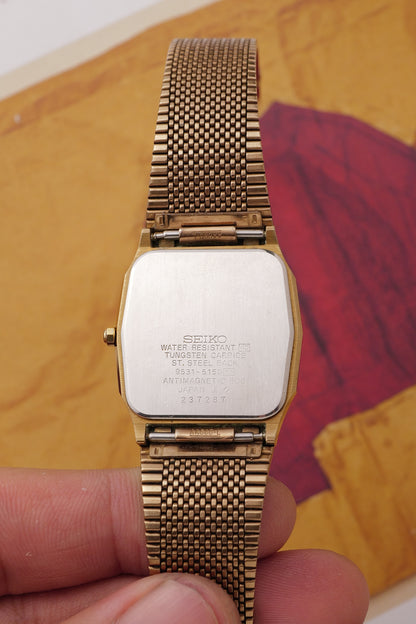 Seiko Dolce "Hexagonal Icy-flake dial" Circa. 1982