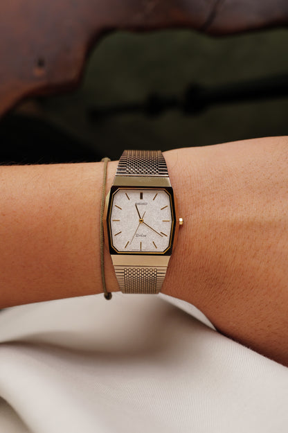 Seiko Dolce "Hexagonal Icy-flake dial" Circa. 1982