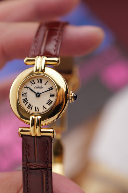 Cartier Colisee "Classic" Quartz Circa. 1980s w/ original box & deployant buckle