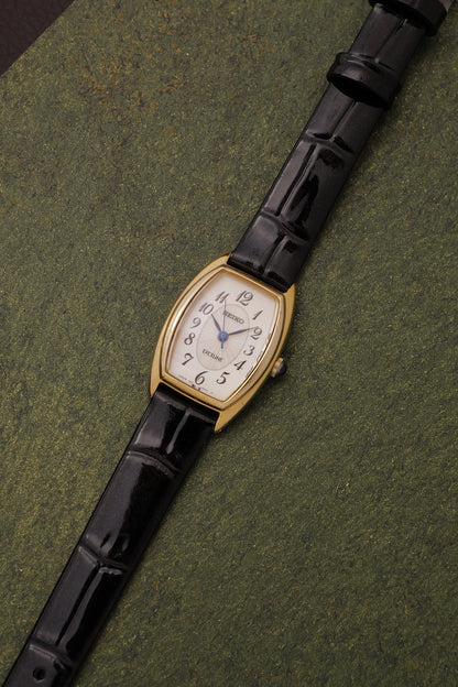 Seiko Exceline "Tonneau Guilloche" Circa. 1993