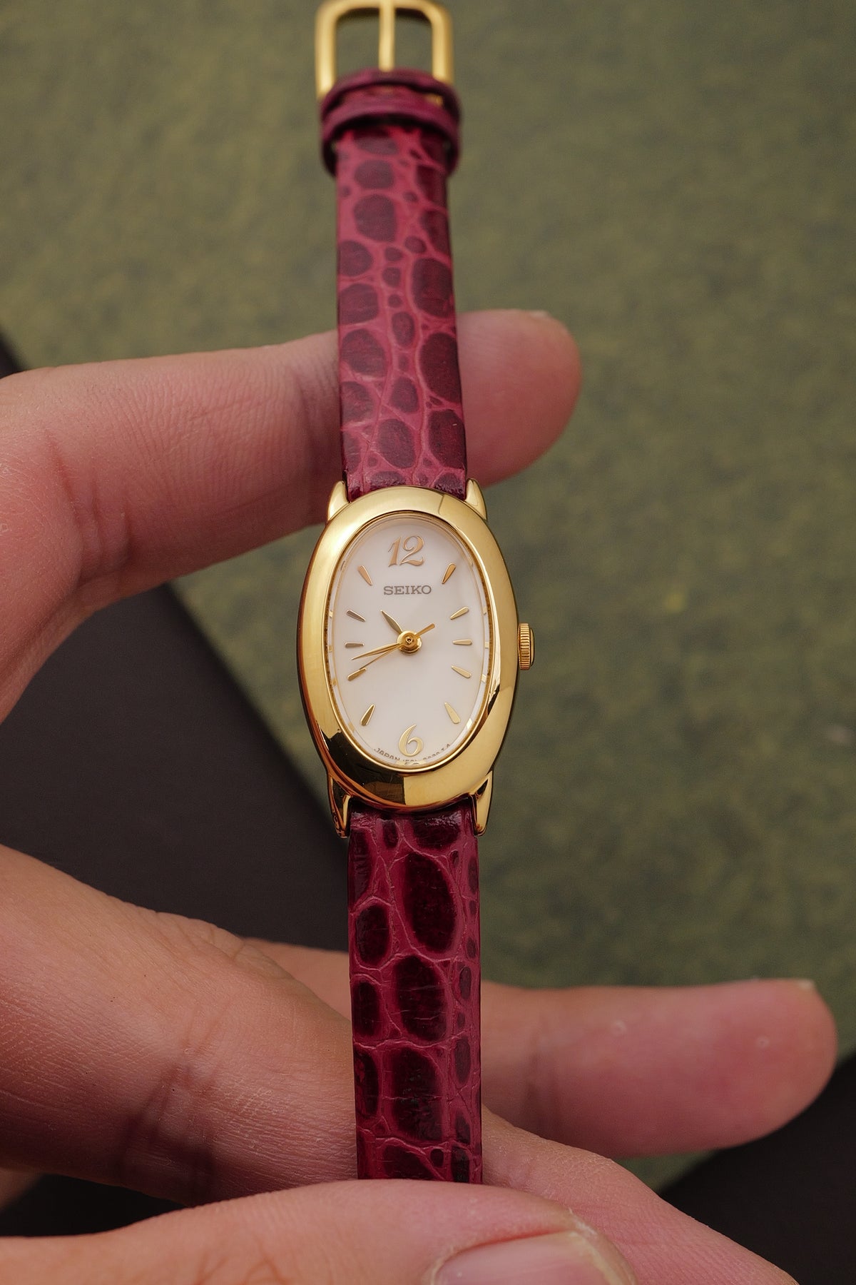 Seiko Ladies "Baignoire" Mini Circa. 1990
