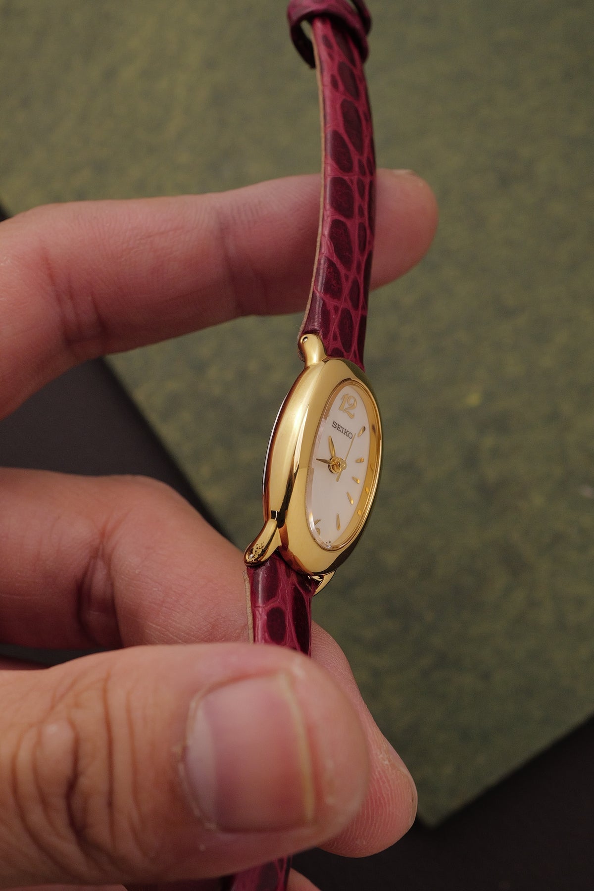 Seiko Ladies "Baignoire" Mini Circa. 1990