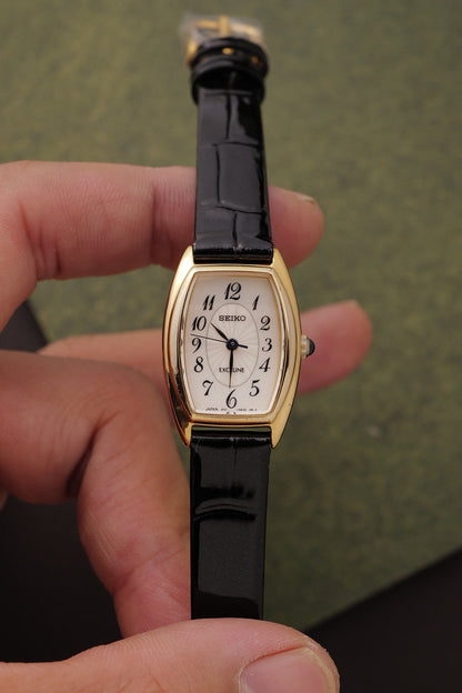 Seiko Exceline "Tonneau Guilloche" Circa. 1993