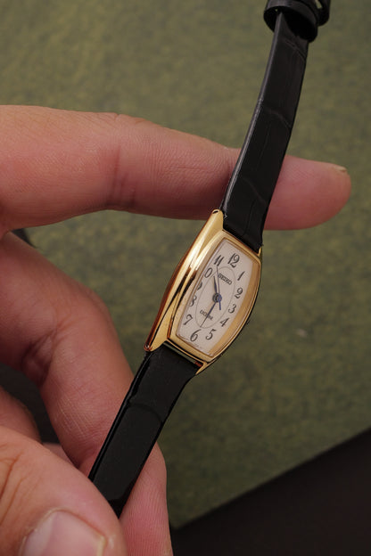 Seiko Exceline "Tonneau Guilloche" Circa. 1993
