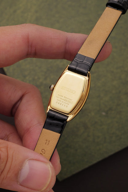 Seiko Exceline "Tonneau Guilloche" Circa. 1993