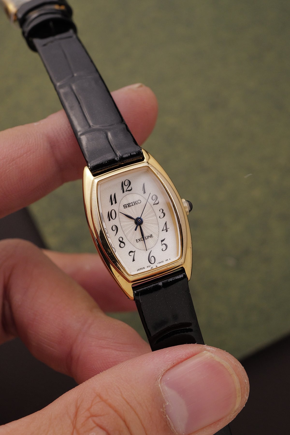 Seiko Exceline "Tonneau Guilloche" Circa. 1993
