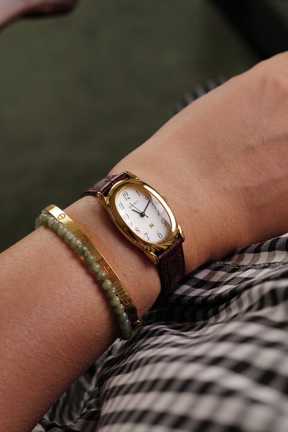 Seiko Ladies "Baignoire" Gold Circa. 1995