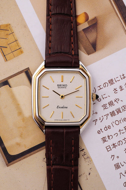 Seiko Exceline "Step-bezel Octa) Circa. 1982