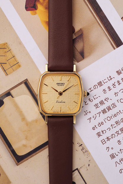 Seiko Exceline "Octa Tapestry Dial" Circa. 1987