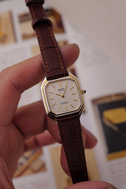 Seiko Exceline "Step-bezel Octa) Circa. 1982
