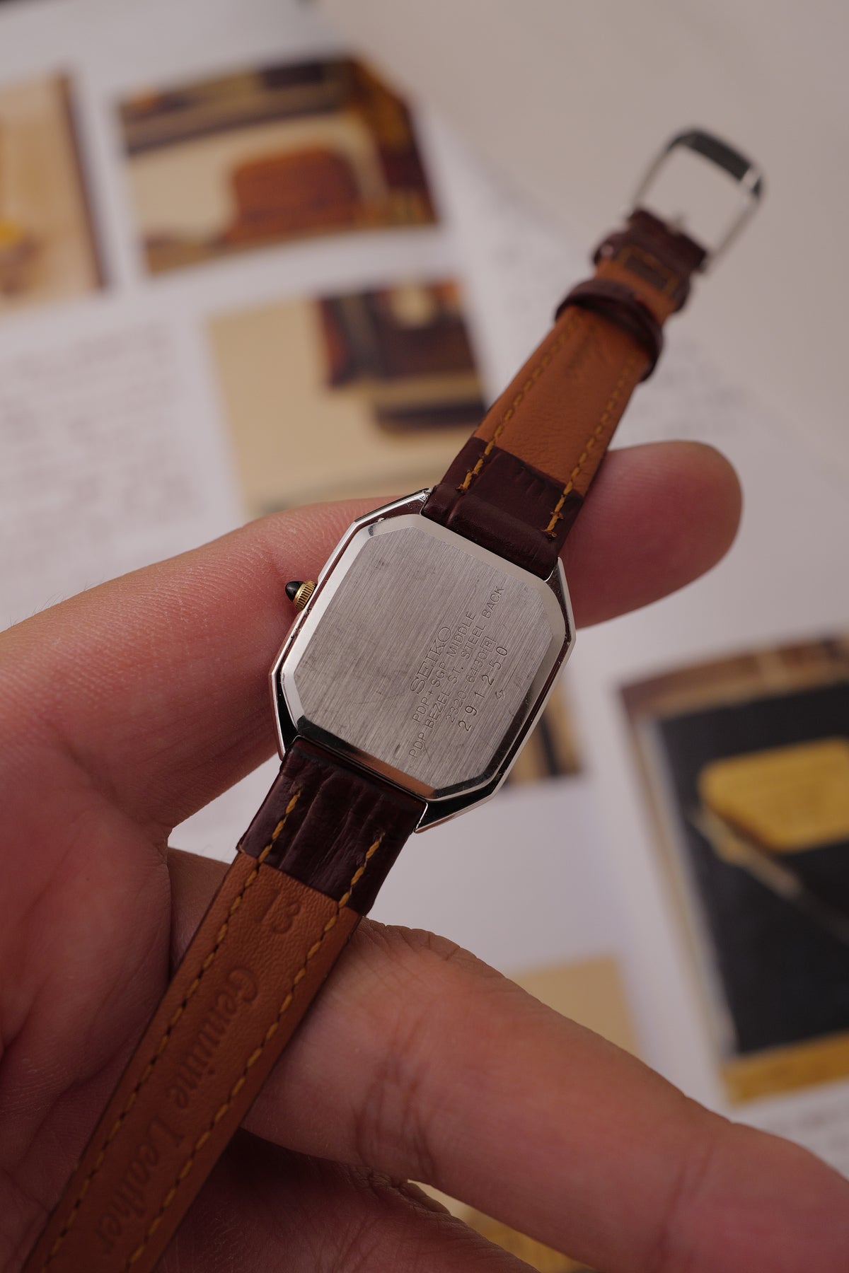 Seiko Exceline "Step-bezel Octa) Circa. 1982
