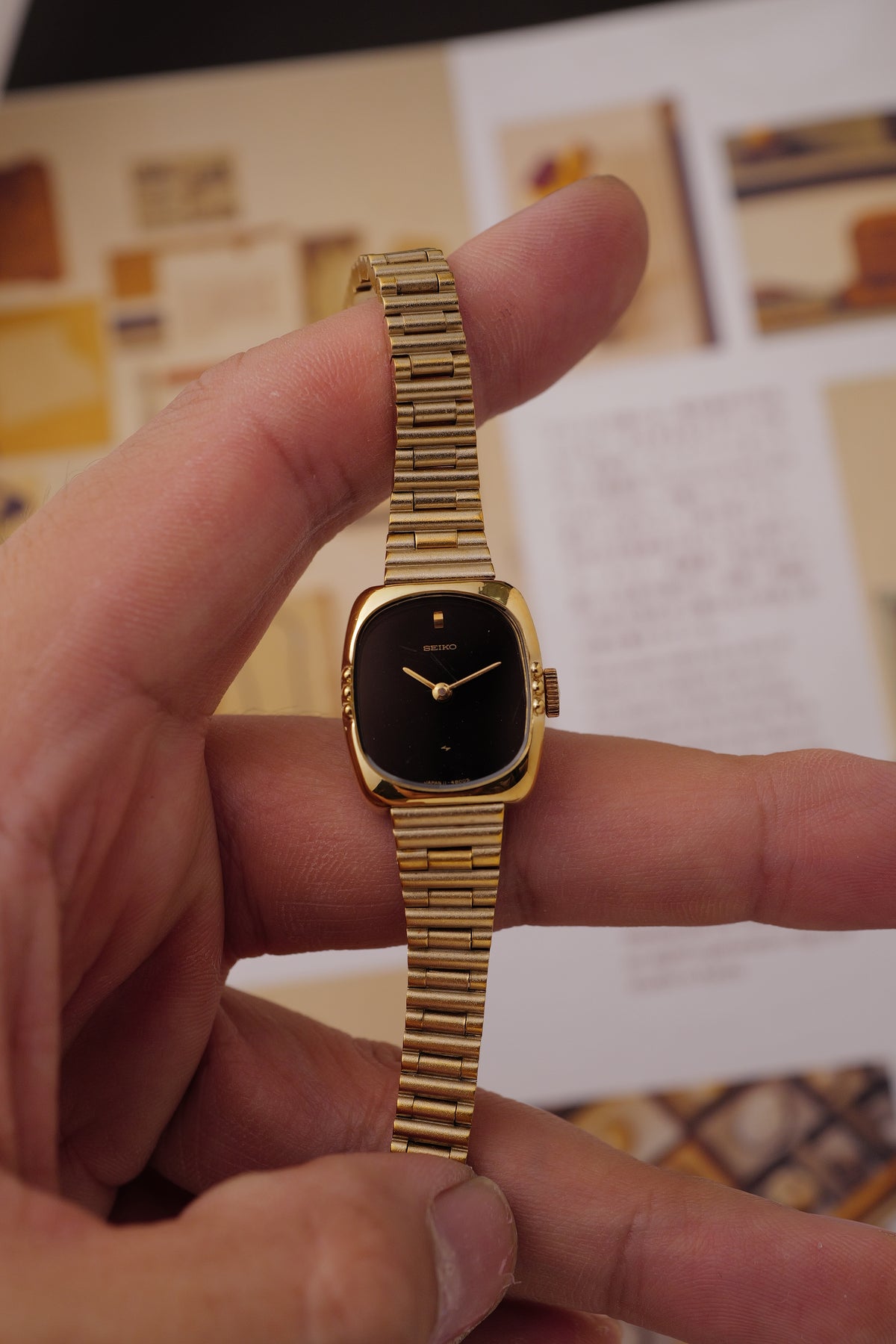 seiko "Bamboo bracelet" Circa. 1970s