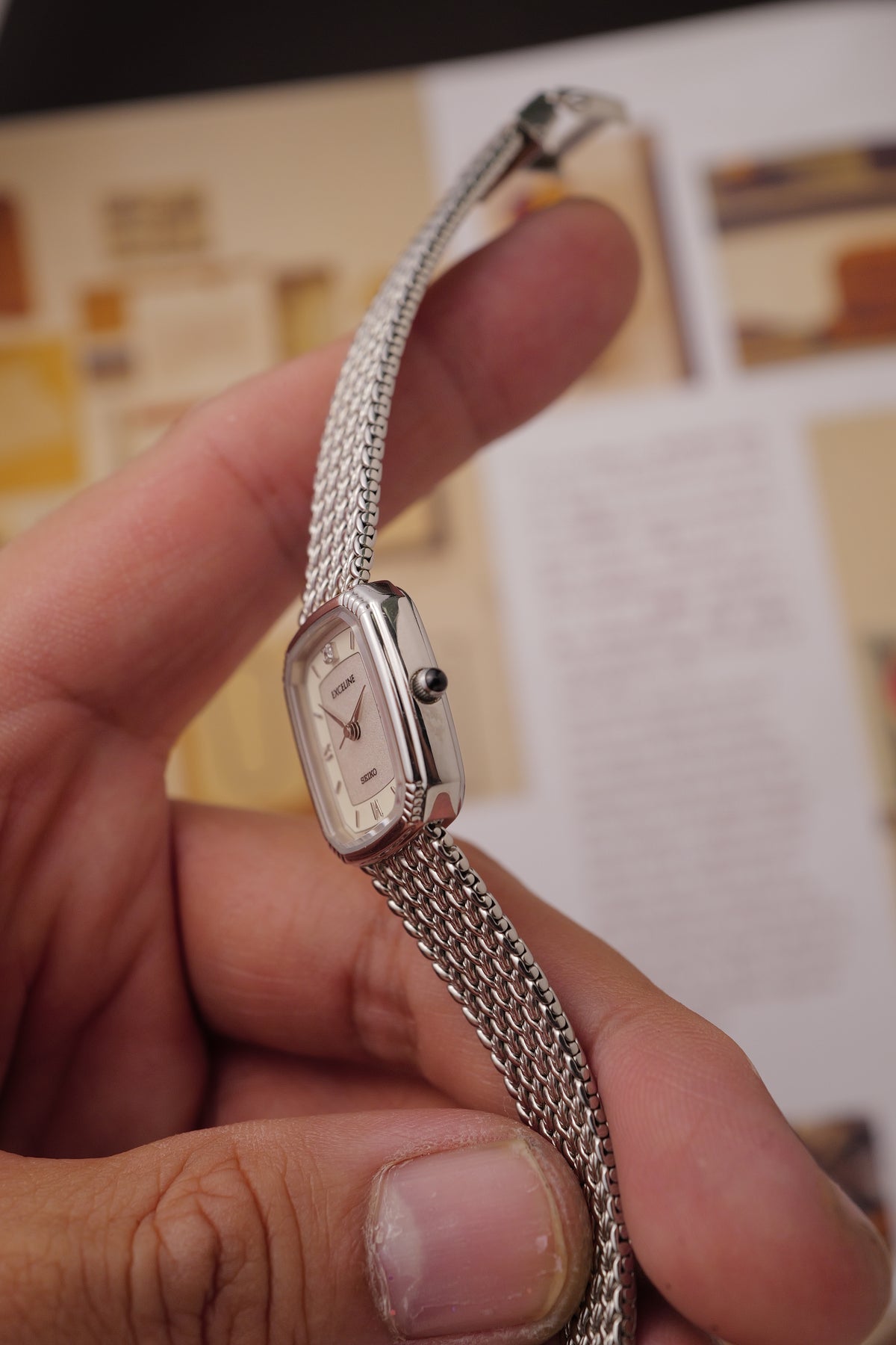 Seiko Exceline "Silver Mesh" Circa. 1991