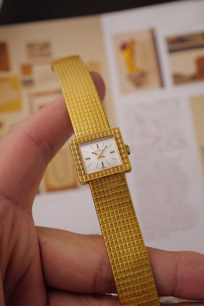 Cyma "Brick" Bracelet w/ original box circa. 1970s