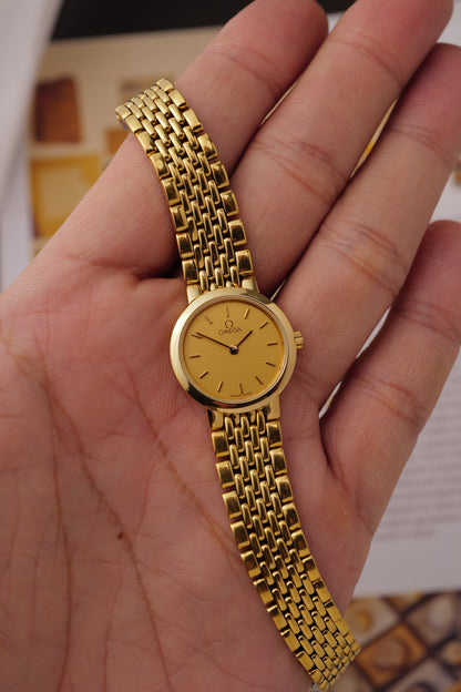 Ladies Omega De-ville "Golden" Circa. 1991