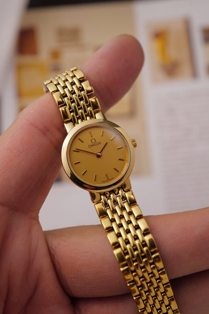 Ladies Omega De-ville "Golden" Circa. 1991