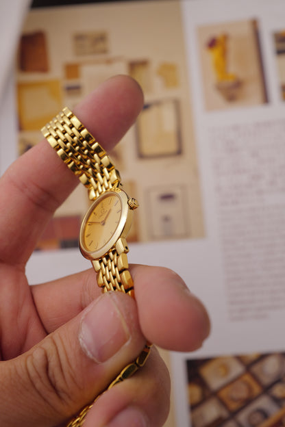 Ladies Omega De-ville "Golden" Circa. 1991