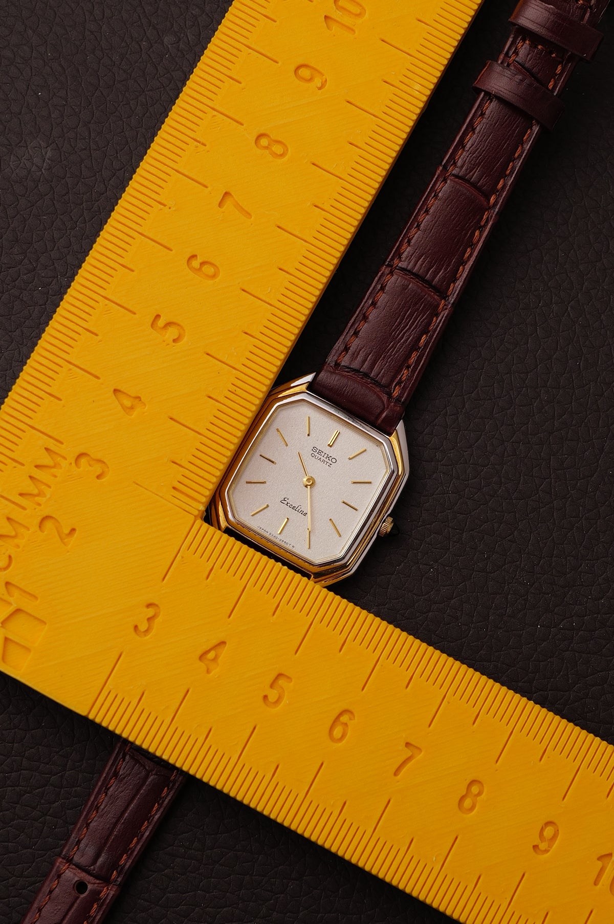 Seiko Exceline "Step-bezel Octa) Circa. 1982