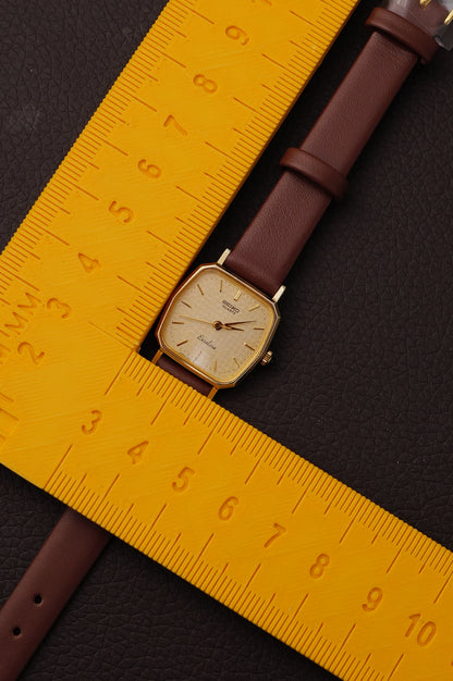 Seiko Exceline "Octa Tapestry Dial" Circa. 1987