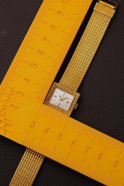Cyma "Brick" Bracelet w/ original box circa. 1970s